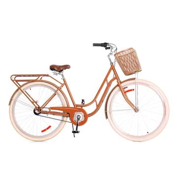 Amsterdam classic 2020 női városi kerékpár - barna